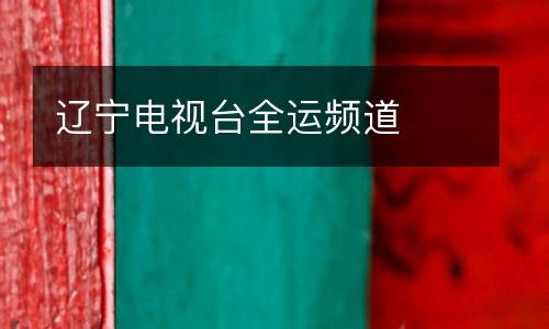 遼寧電視臺全運(yùn)頻道