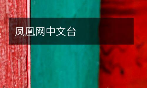 鳳凰網(wǎng)中文臺