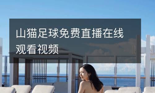 山貓足球免費直播在線觀看視頻