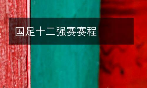 國足十二強(qiáng)賽賽程